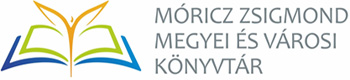 Móricz Zsigmond Megyei és Városi Könyvtár logó