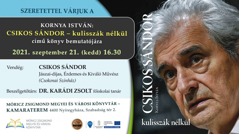 Csikos Sándor_Könyvbemutató_plakát