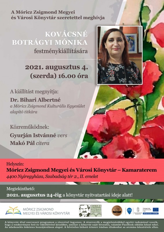 Kovácsné Botrágyi Mónika kiállítás_Plakát
