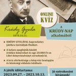 Krúdy Gyula_Kvíz Plakát