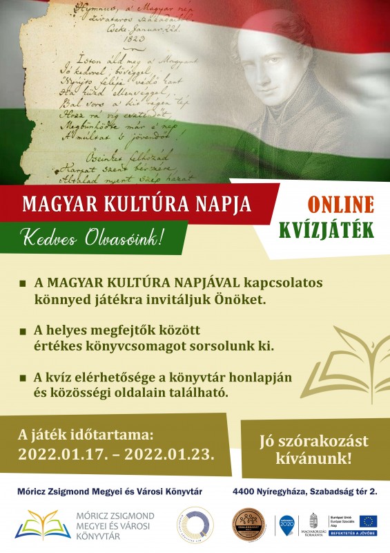 Magyar Kutlúra Napja2022_Kvíz Plakát