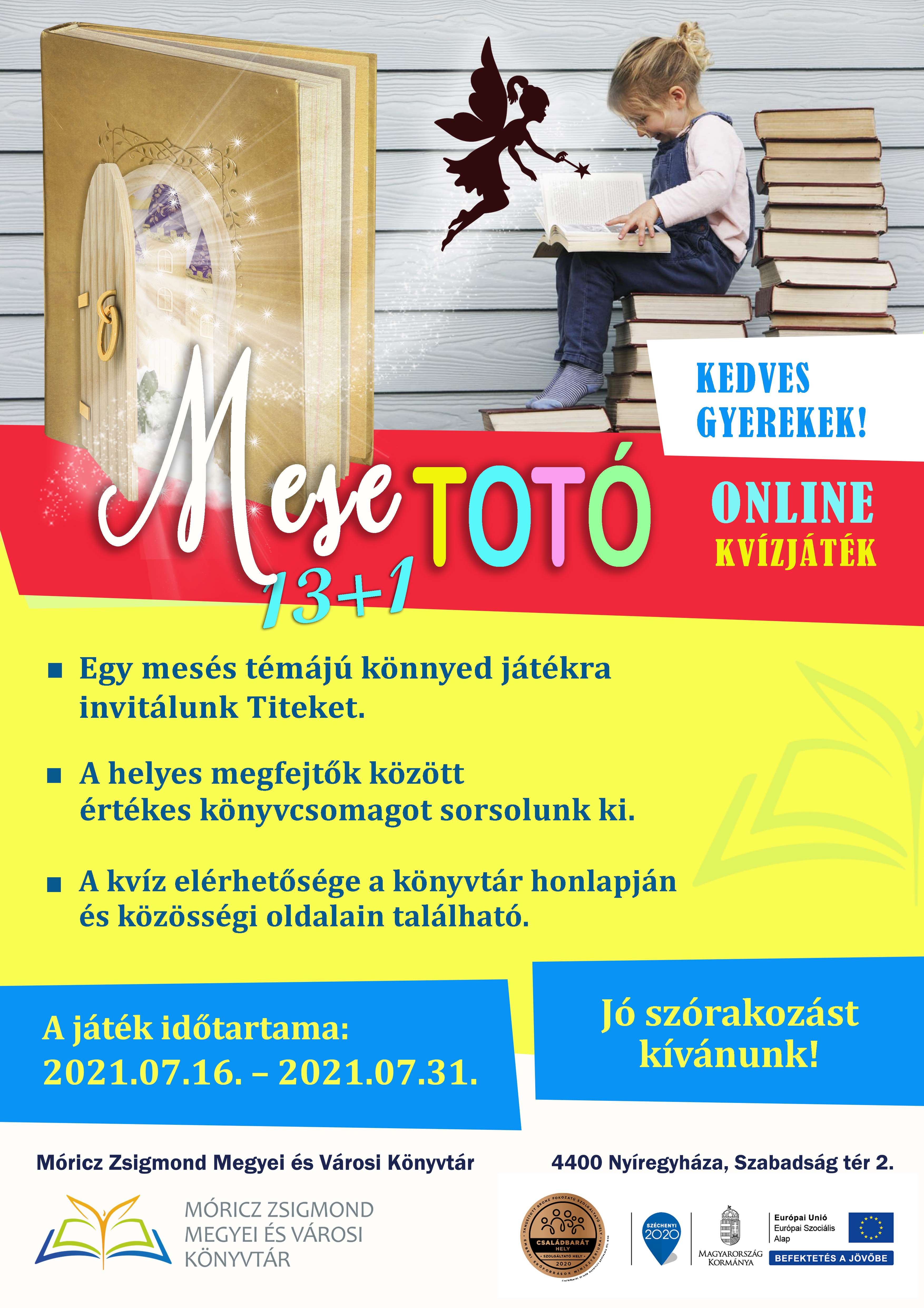 Mese TOTO_Kvíz Plakát